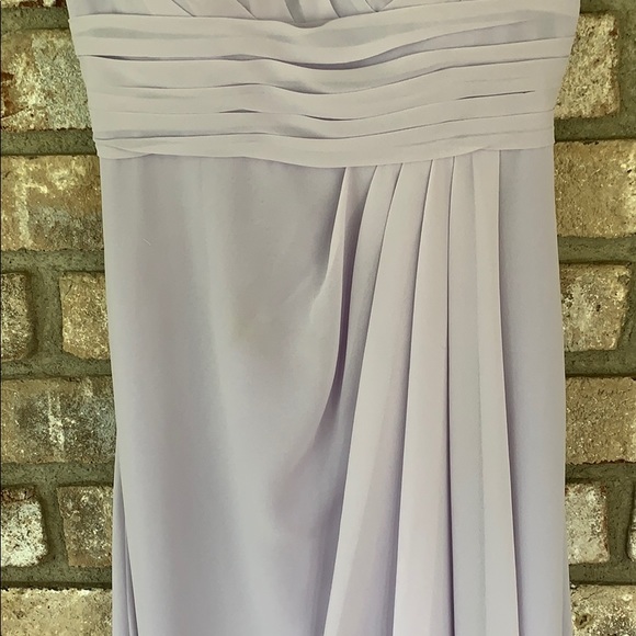 Bill Levkoff periwinkle purple bridesmaids dress - Picture 4 of 8